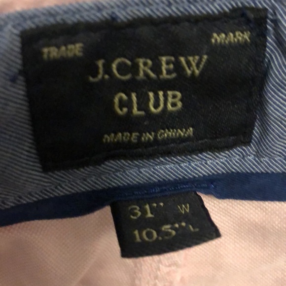 Mens light pink J Crew Shorts 10.5” length (Size 31) - Picture 3 of 3